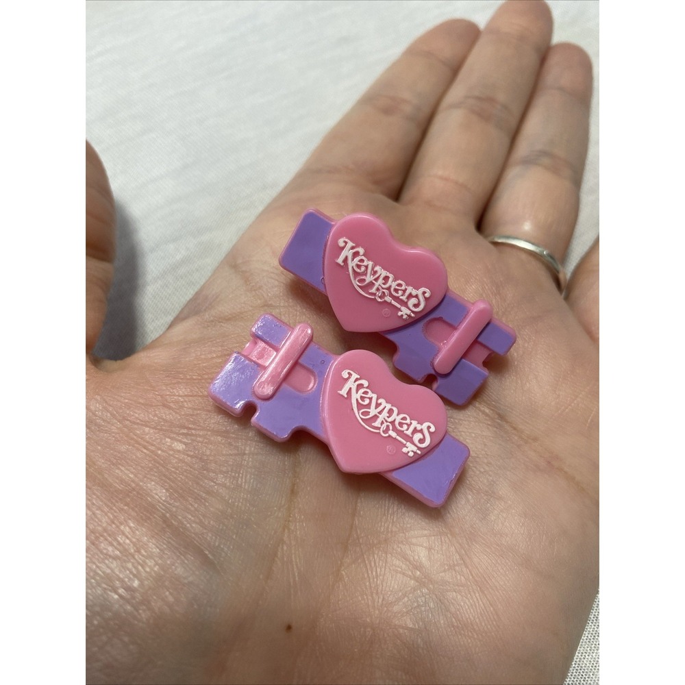 Very Rare Vintage Tonka Keypers Keepsake Hair Accessories Clips Barrettes